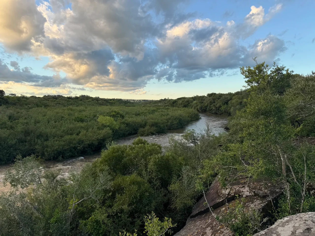 Foto del paseo La Cachoeira del río Yaguarón