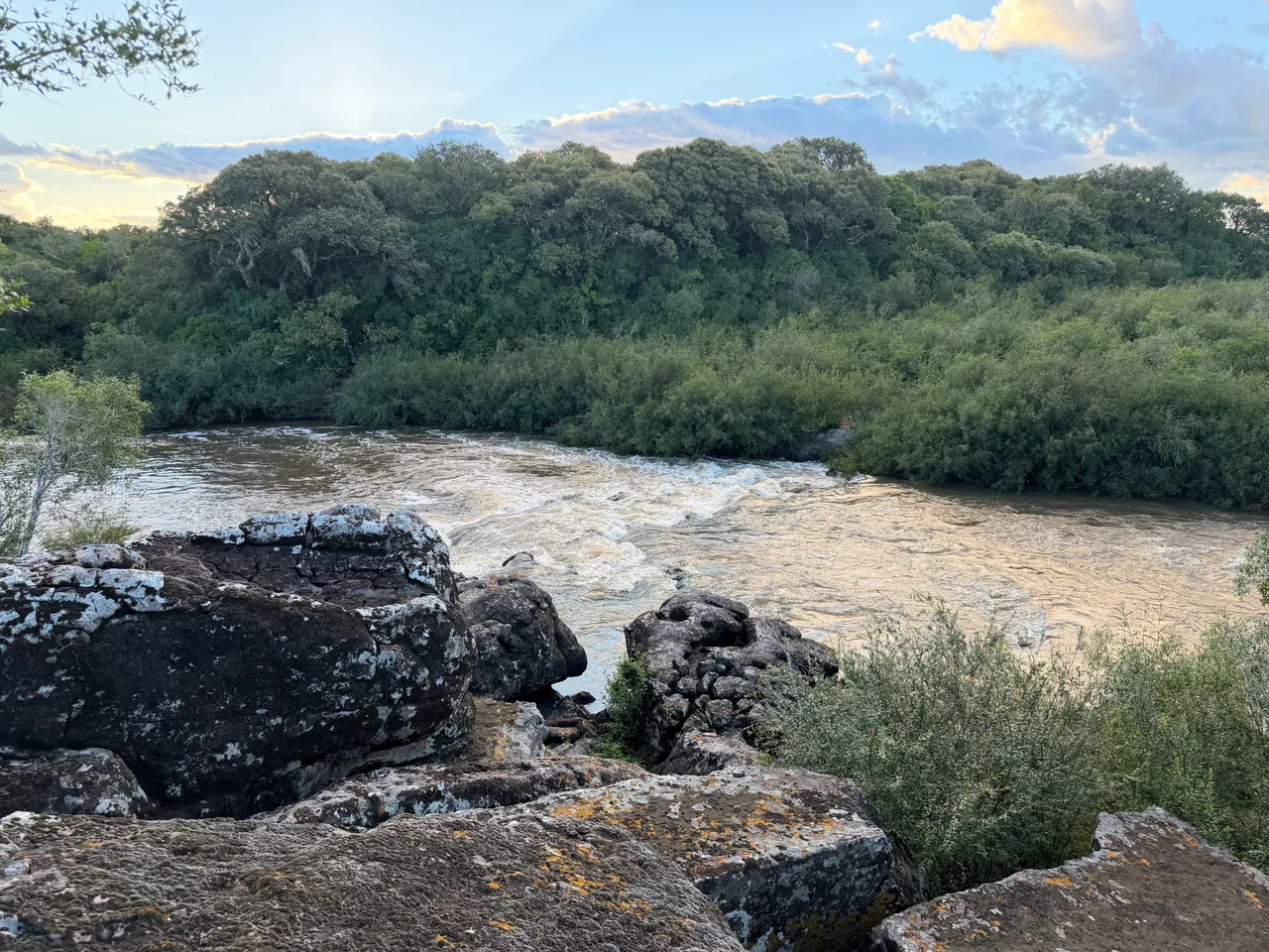 Foto del paseo La Cachoeira del río Yaguarón