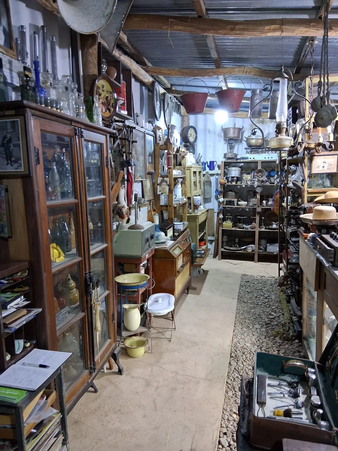 Vista del interior y de la colección del Museo Don Fandango.